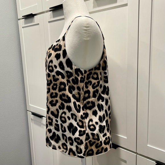 NWT - Banana Republic - Leopard Print Fully Lined Camisole / Large - Picture 3 of 10